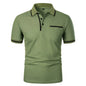 casual short-sleeved polo shirt
