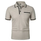 casual short-sleeved polo shirt