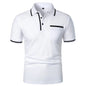 casual short-sleeved polo shirt